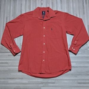 U.S. Polo Assn. Regular Fit Long Sleeve Button L